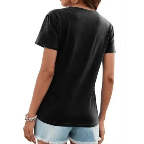 FAITH OVER FEAR CREWNECK SHORT SLEEVE T-SHIRT - L - Picture 6 of 6